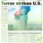 front page of Sept. 11 special afternoon edition of The Dominion Post